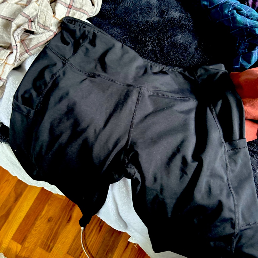 Black biker shorts xxl